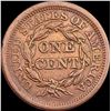 Image 2 : 1856 Braided Hair Large Cent CLOSELY  UNCIRCULATED
