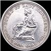 Image 2 : 1893 Silver Isabella Quarter CLOSELY  UNCIRCULATED