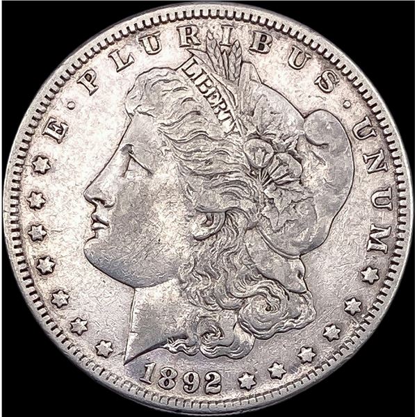 1892-S Silver Morgan Dollar LIGHTLY  CIRCULATED