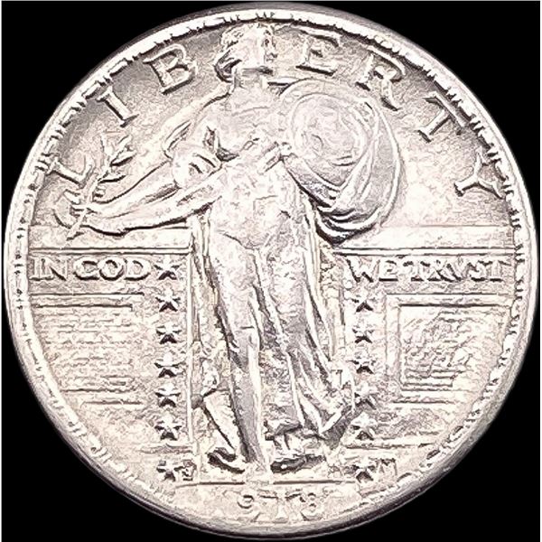 1918-S Standing Liberty Quarter CLOSE UNC