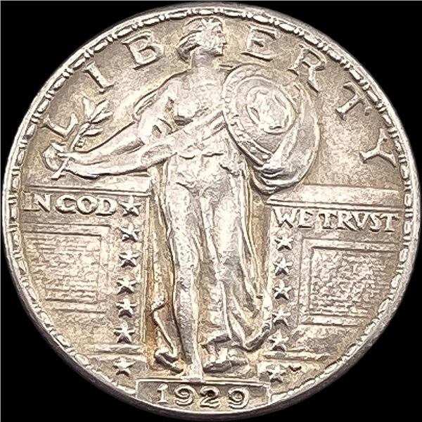 1929 Standing Liberty Silver Quarter CHOICE  AU