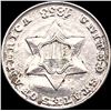 Image 1 : 1853 Silver Three-Cent Piece CLOSELY  UNCIRCULATED