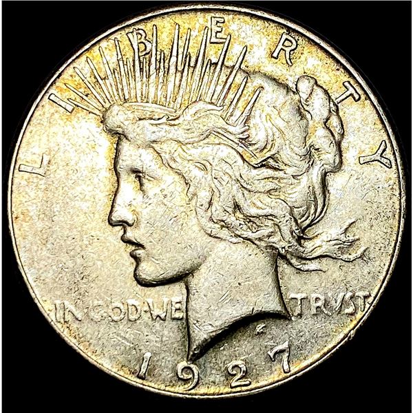 1927-S Silver Peace Dollar NEARLY  UNCIRCULATED
