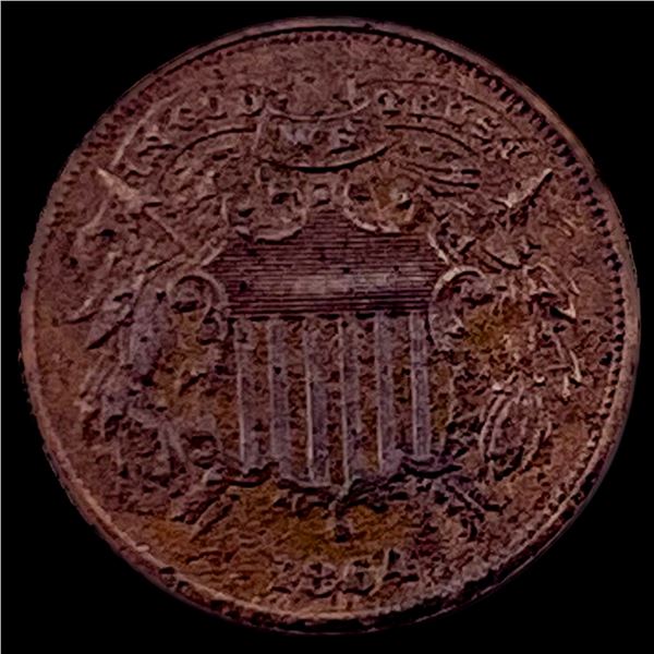 1864 Two-Cent Piece CLOSELY UNCIRCULATED
