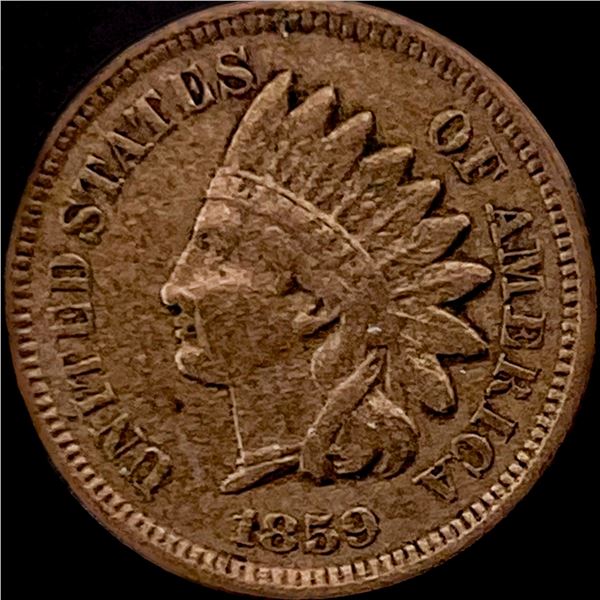 1859 Indian Head Cent NEARLY UNCIRCULATED