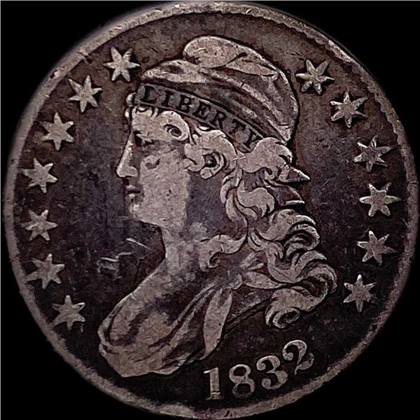 1832 Capped Bust Half Dollar LIGHTLY  CIRCULATED