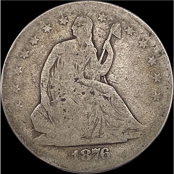1876-S Seated Liberty Half Dollar NICELY  CIRCULATED