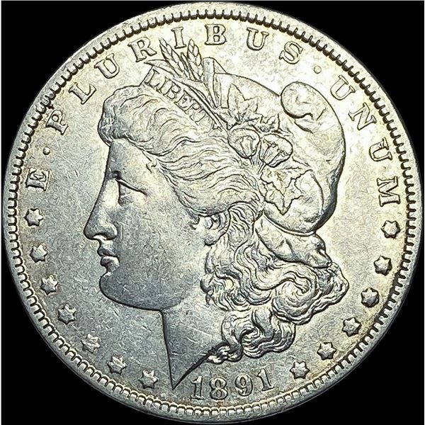 1891-O Silver Morgan Dollar CLOSELY  UNCIRCULATED