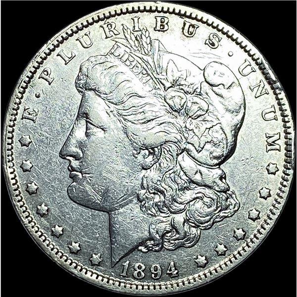 1894-O Silver Morgan Dollar NEARLY  UNCIRCULATED