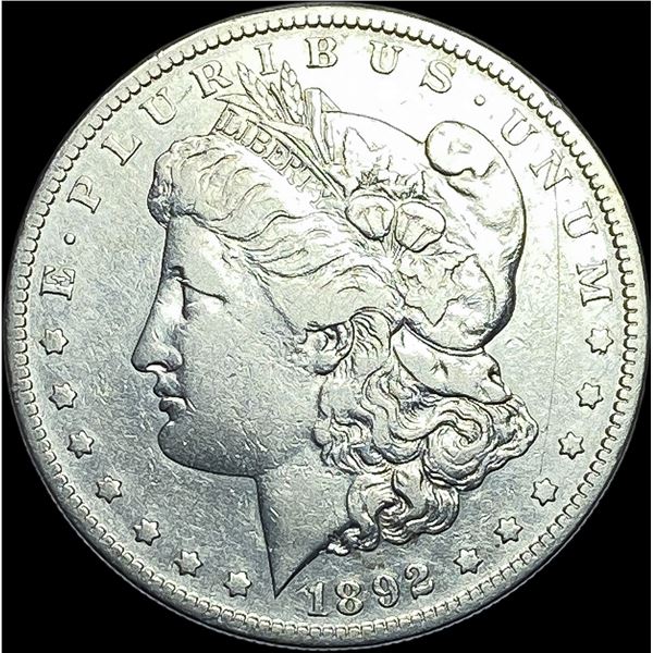1892-S Silver Morgan Dollar NEARLY  UNCIRCULATED