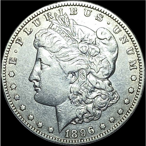 1896-O Silver Morgan Dollar NEARLY  UNCIRCULATED