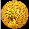 Image 1 : 1908-D Indian Head Half Eagle $5 Gold CLOSELY  UNCIRCULATED