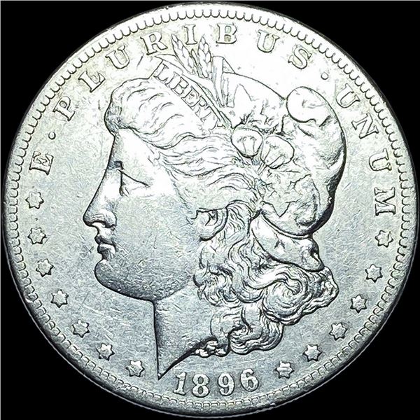 1896-S Silver Morgan Dollar NEARLY  UNCIRCULATED