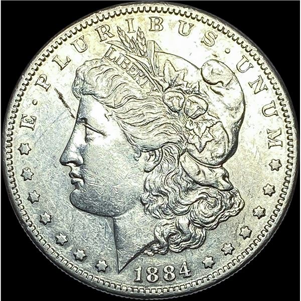 1884-S Silver Morgan Dollar CLOSELY  UNCIRCULATED
