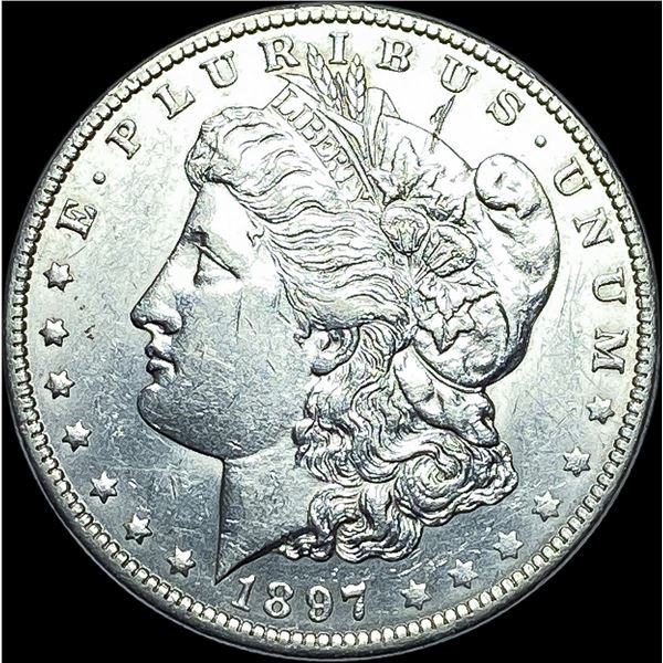 1897-O Morgan Silver Dollar CLOSELY  UNCIRCULATED