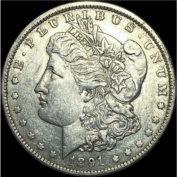1891-O Silver Morgan Dollar CLOSELY  UNCIRCULATED