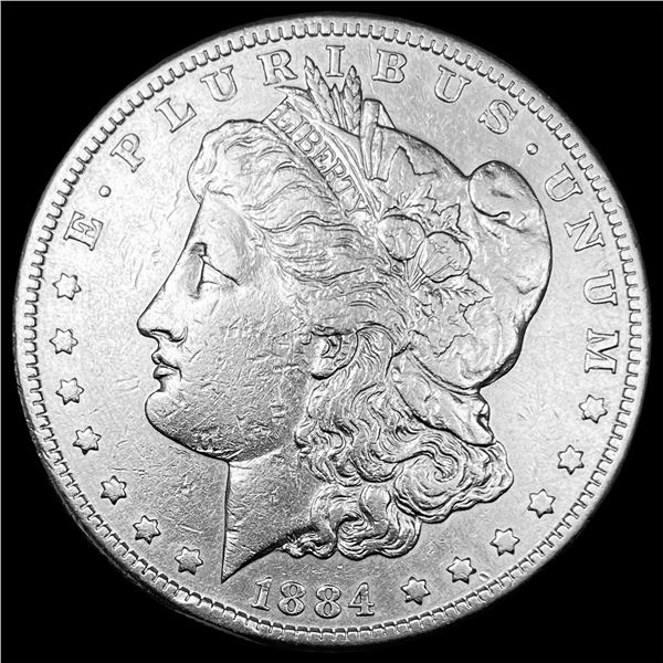 1884-S Silver Morgan Dollar NEARLY  UNCIRCULATED