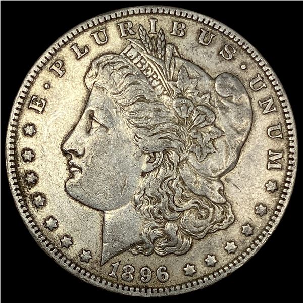 1896-O Silver Morgan Dollar NEARLY  UNCIRCULATED