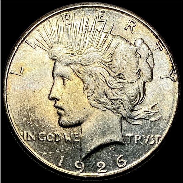 1926-S Silver Peace Dollar CHOICE BU