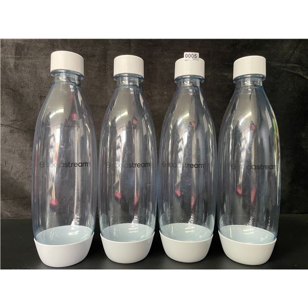 Lot of 4 Soda Stream Bottles - New