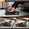 Image 5 : Under Desk Elliptical Machine/Electric Leg Pedal Exerciser; 12-Speeds with Remote Control - NEW