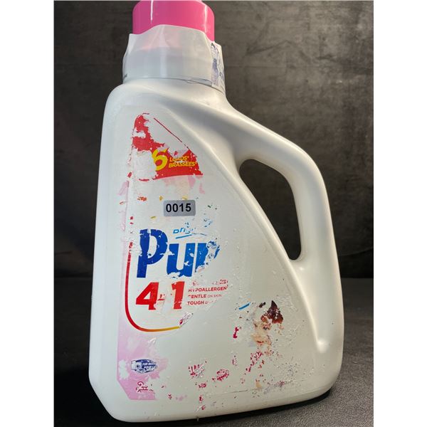 1 Jug of Purex 4-in-1 Free & Clear Laundry Soap - 2L Jug - New (Damaged Label)