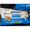 Image 2 : 3 Packs of Glandex Rear-End Pet Wipes for Dogs & Cats - 100 Wipes Each - New