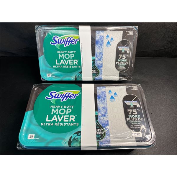 2 Packs of Swiffer Heavy Duty Mop Pads (20 Per Pack) Unstoppable Fresh Scent - New
