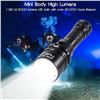 Image 6 : 1 Diving Flashlight (AP20) 2000 Lumens Diving Flashlight with Rechargeable Battery & Charger  - New