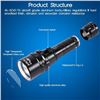 Image 9 : 1 Diving Flashlight (AP20) 2000 Lumens Diving Flashlight with Rechargeable Battery & Charger  - New