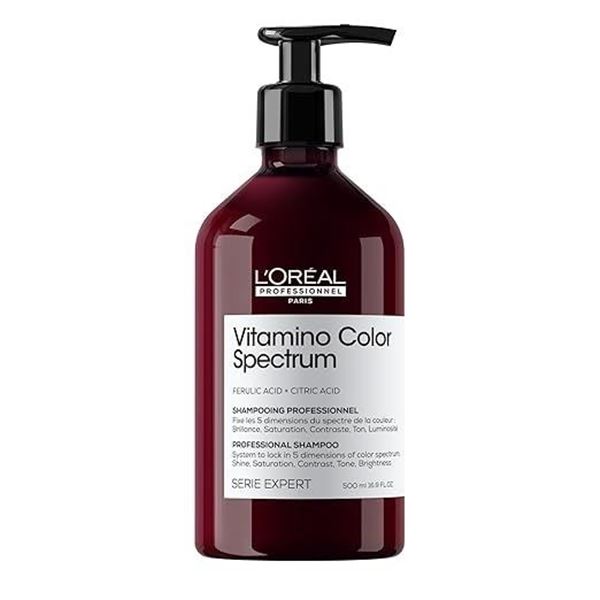 L'Oréal Professionnel Vitamino Color Spectrum Professional Shampoo for All Colored Hairs (500ml) NEW