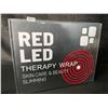 Image 2 : Red Light Therapy Wrap for Body; Infrared Red Light Therapy Massage Heating Pad - New Sealed!