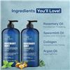 Image 8 : Botanic Hearth Rosemary Mint Shampoo & Conditioner Set (473ml) - New Sealed