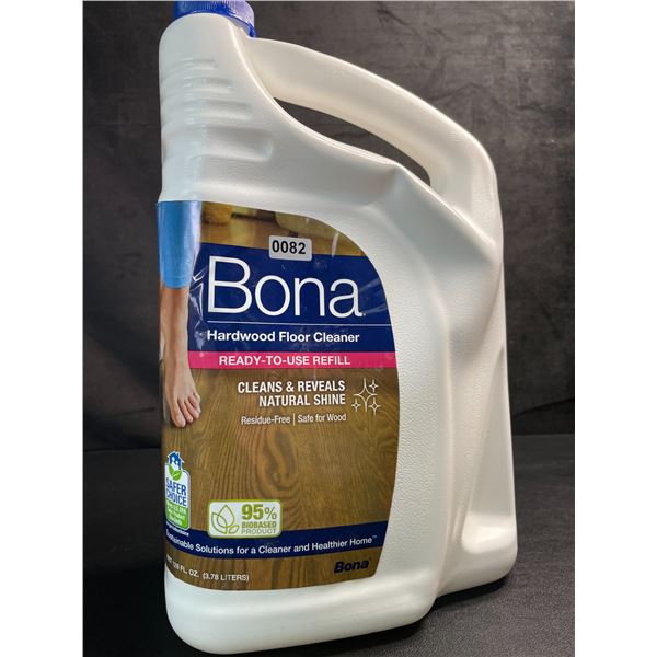 1 Jug of BONA Hardwood Floor Cleaner Refill (3.78L Jug) - New