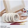 Image 6 : 12 Rolls of Meeden Multi-Sized Masking Art Tape - For Painting/Drafting/General Purpose Crafts - New