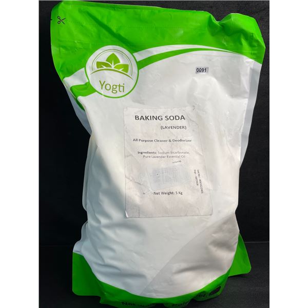 Yogti 5KG Bag of Baking Soda (Lavender) All Purpose Cleaner & Deodorizer - New