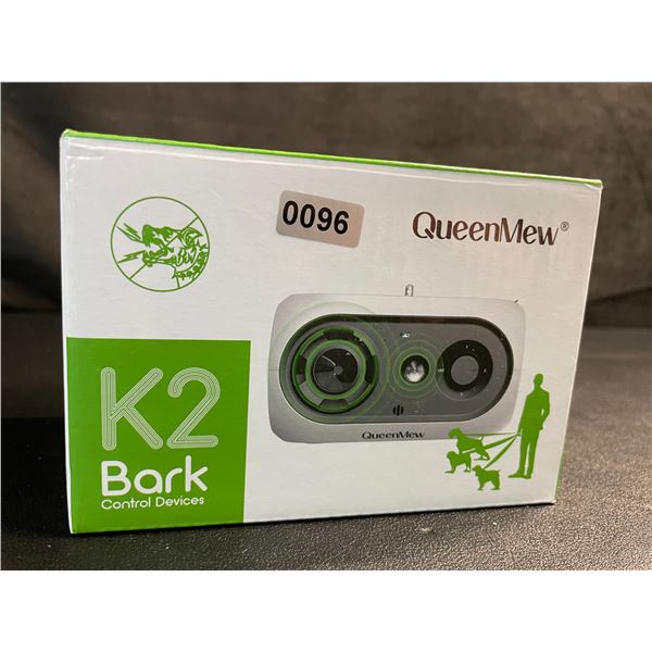 QueenMew K2 Bark Control Device - Ultrasonic Anti-Barking Device - New