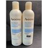 Image 1 : Lot of 2 Aveeno Skin Relief Shower & Bath Oil (295ml) Fragrance-Free - New