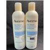 Image 1 : Lot of 2 Aveeno Skin Relief Shower & Bath Oil (295ml) Fragrance-Free - New