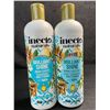 Image 1 : Inecto Naturals Brilliant Shine Argan Shampoo & Conditioner Set (500ml) for Dull, Frizzy Hair - New