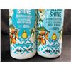 Image 2 : Inecto Naturals Brilliant Shine Argan Shampoo & Conditioner Set (500ml) for Dull, Frizzy Hair - New