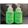Image 1 : Lot of 2 ATTITUDE Super Leaves Foaming Hand Soap (285ml) Green Apple & Basil - New