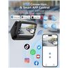 Image 4 : 1 2K Front Dash Cam with WiFi/App Control; Night Vision, Loop Recording, G-Sensor; 64GB SD Card