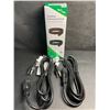 Image 5 : 2-Pack of 10FT Outdoor Extension Cords - General Purpose Outdoor Extension Cords - New