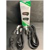 Image 5 : 2-Pack of 10FT Outdoor Extension Cords - General Purpose Outdoor Extension Cords - New