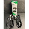 Image 5 : 2-Pack of 10FT Outdoor Extension Cords - General Purpose Outdoor Extension Cords - New