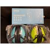 Image 2 : MPOW 2-Pack of Kids Safety Ear Muffs (Model: HM068A) Blue/Green - Brand New