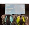 Image 2 : MPOW 2-Pack of Kids Safety Ear Muffs (Model: HM068A) Blue/Green - Brand New