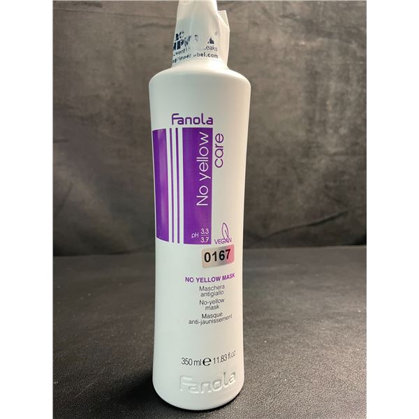 Fanola No Yellow Hair Mask (350ml) Anti-Brass Color Depositing Purple Hair Mask - New