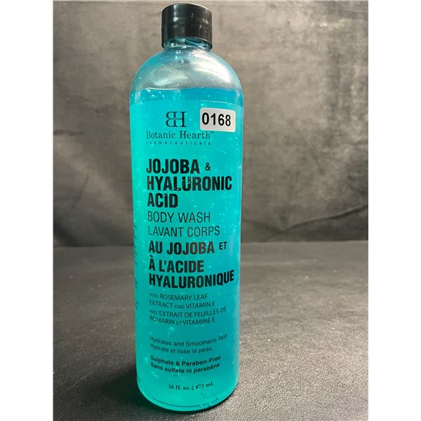 Botanic Hearth Jojobo & Hyaluronic Acid Body Wash/Shower Gel (473ml) - New
